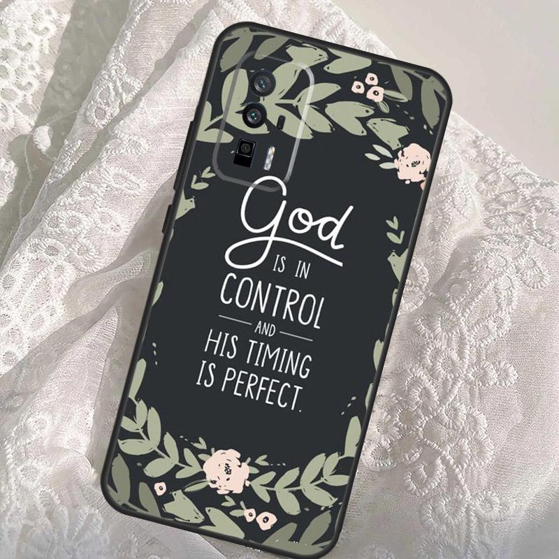 Bible Philippians Jesus Christ Verse Case For Xiaomi 14T 11T 12T 13T Pro 13 14 Ultra POCO X6 Pro M6 X3 X5 M5s F3 F5 F6 Cover