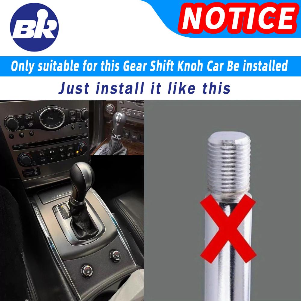 New Product AT Gear Shift Knob For Nissan Patrol Y62 Nissan Infiniti G25 G37 FX37 EX37 QX70 34910-JK03A 34910-1LA6C Auto Parts