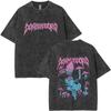 Short Sleeves T-Shirts Men Women Tshirt for Ropa Hombre Washed Vintage Anime Dorohedoro En Noi Nikaido Kaiman Graphic