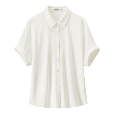 Camicetta da Donna in Chiffon a Maniche Corte