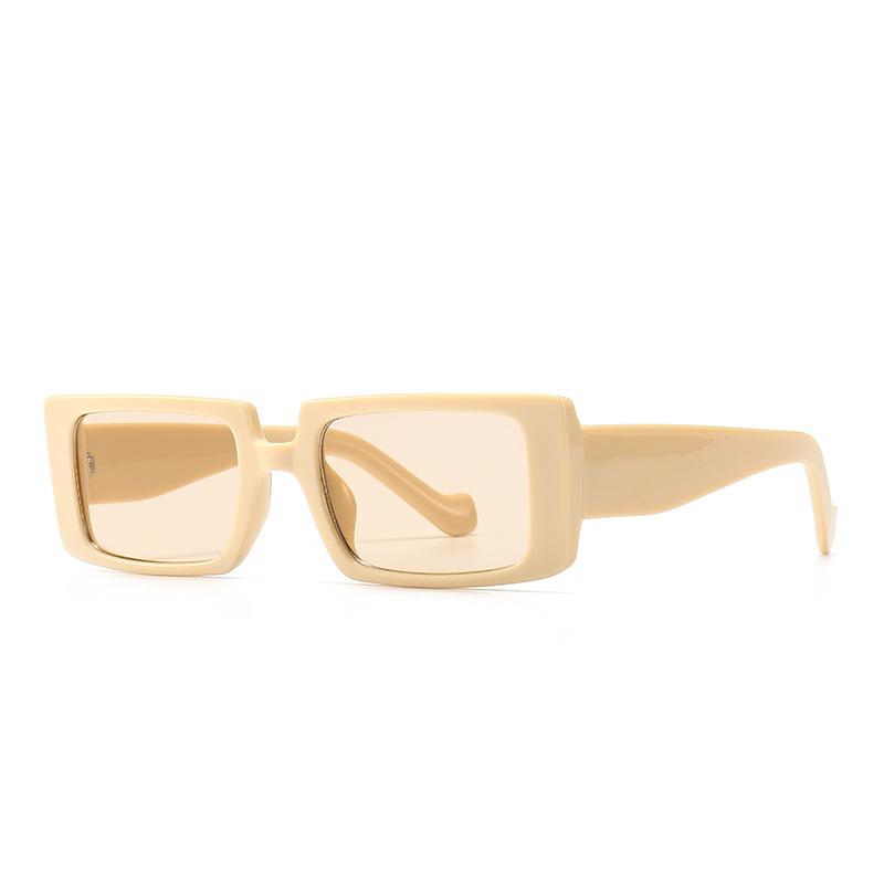 

Fashion Vintage Square Sunglasses Women Men 2021 Luxury Brand Designer Popular Travel Colorful Sun Glasses Female Eyewear UV400 as the picture