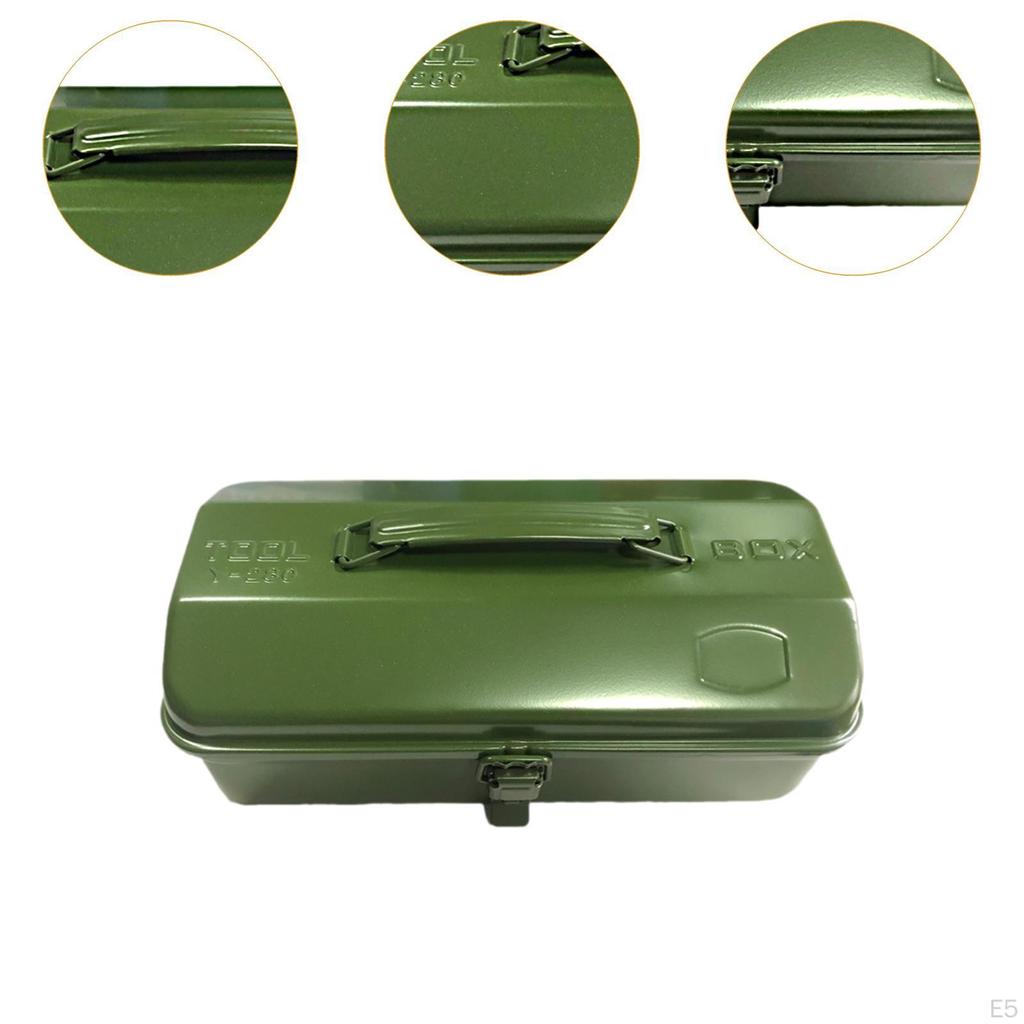 Heavy-Duty Portable Tool Chest with Secure Locking Mechanism