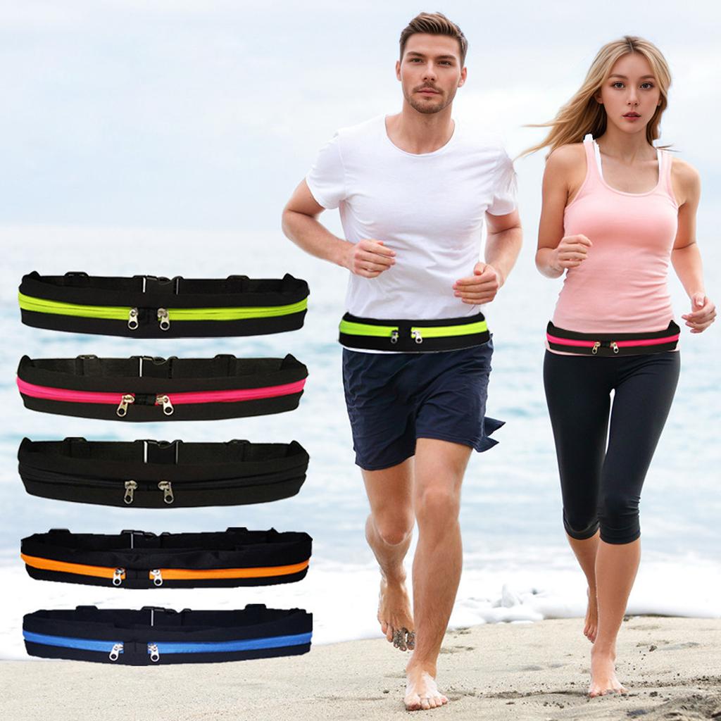 Belt Phone Fanny Pack Sports Waist Bag Large Capacity Breathable Concealed Waist Belt Bag Invisible Running Waist Pack