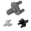 10PCS 92909 Puzzle Particle Steering Building Blocks Kit Wheel Hub 3 Pins Round Brick DIY Toys Children Gifts Dropship