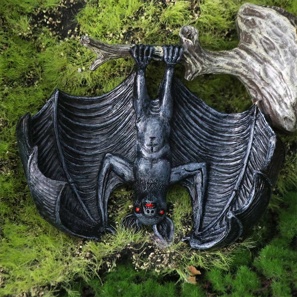 Exquisite Bat Sculpture Decoration Resin Animal Flowerpot Decoration Bat Pendant  Home Decor