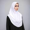 Soft Fabric Pullover Hijab Full Coverage Women Hijab Scarf New Instant Turbans  Daily Wear