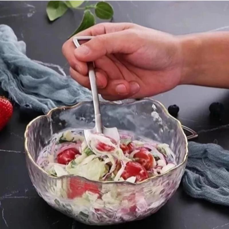 Stainless Steel Shovel Spoons Lightweight Portable Creative Food Safe for Ice Cream Travel Office Snack Time