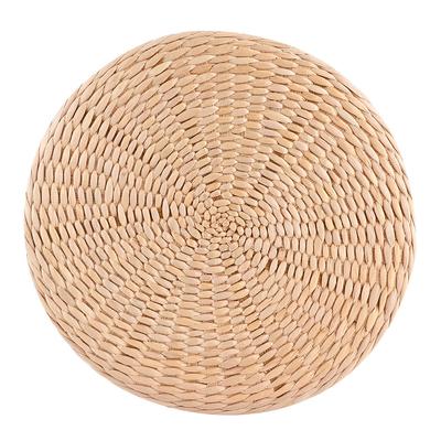 Ev Yuvarlak Kalınlaştırma Koltuk Minderi Puf Tatami Zen Yoga Çay Töreni Dekorasyonu için