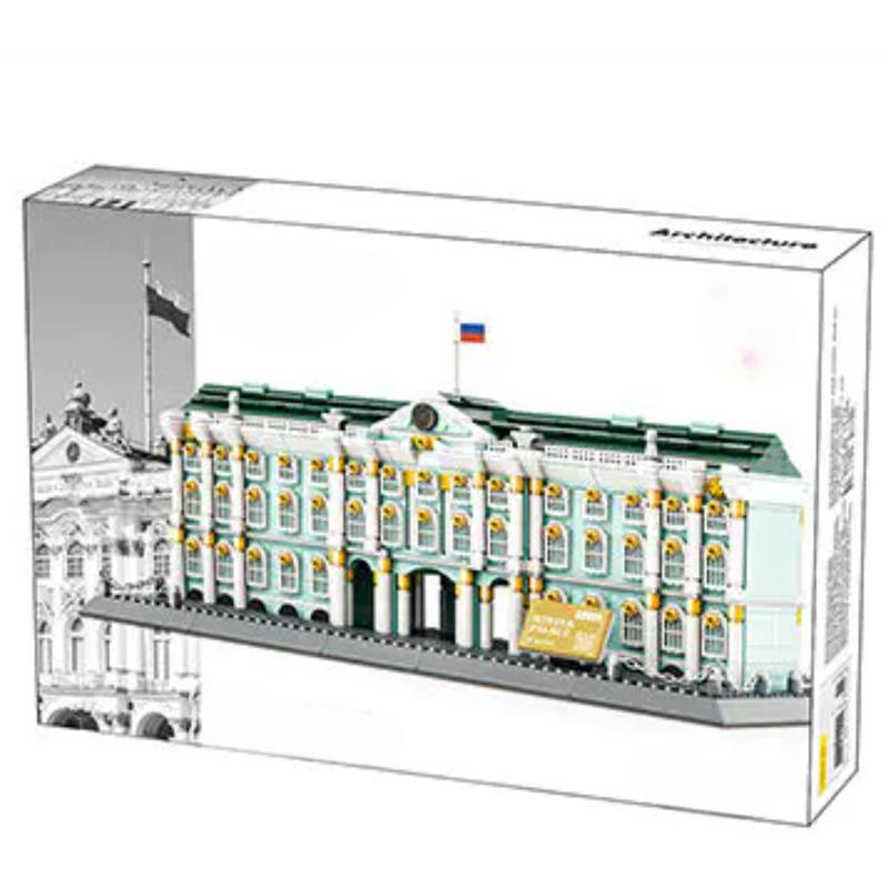 Winter St. Petersburg Palace DIY Building Blocks Home Decor Family Best Gift (1063PCS)