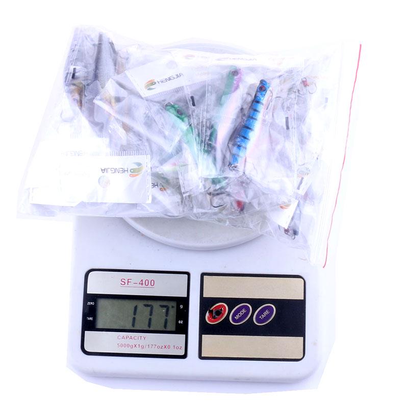 30ks/šarže HENGJIA Mixed Fishing LureSet Plastové Popper/Crankbait/Minnow Bionic Wobbler Rybářské potřeby