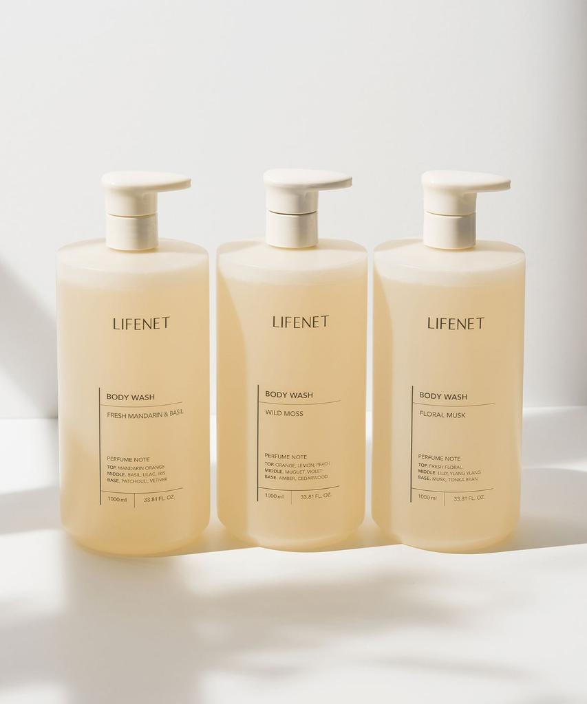 [SET] Mildly Acidic Body Wash 1000ml (Full Size) + 800ml Refill