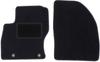 Black Front Mats For: Ford Focus MK2 Estate, Sedan, Hatchback (2004-2011)