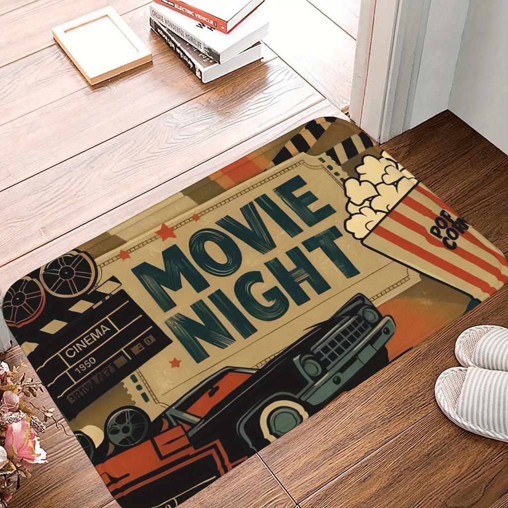 1PC Fantasy Forest Kitchen Rug Non-Slip Door Mat Pop Design Bathroom Rug Bath Mat Carpet for Home Sink Laundry Decoreeree