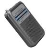 DE-333 Portable Radio AMFM Receiver Pocket Size 2 Band High Sensitivity Radio