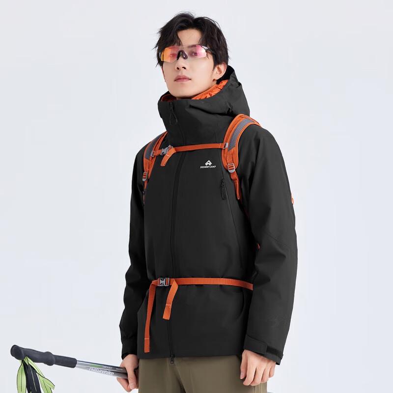 TuoLuzhe Men s Hooded Casual Windbreaker Jacket XHW411001L7 M