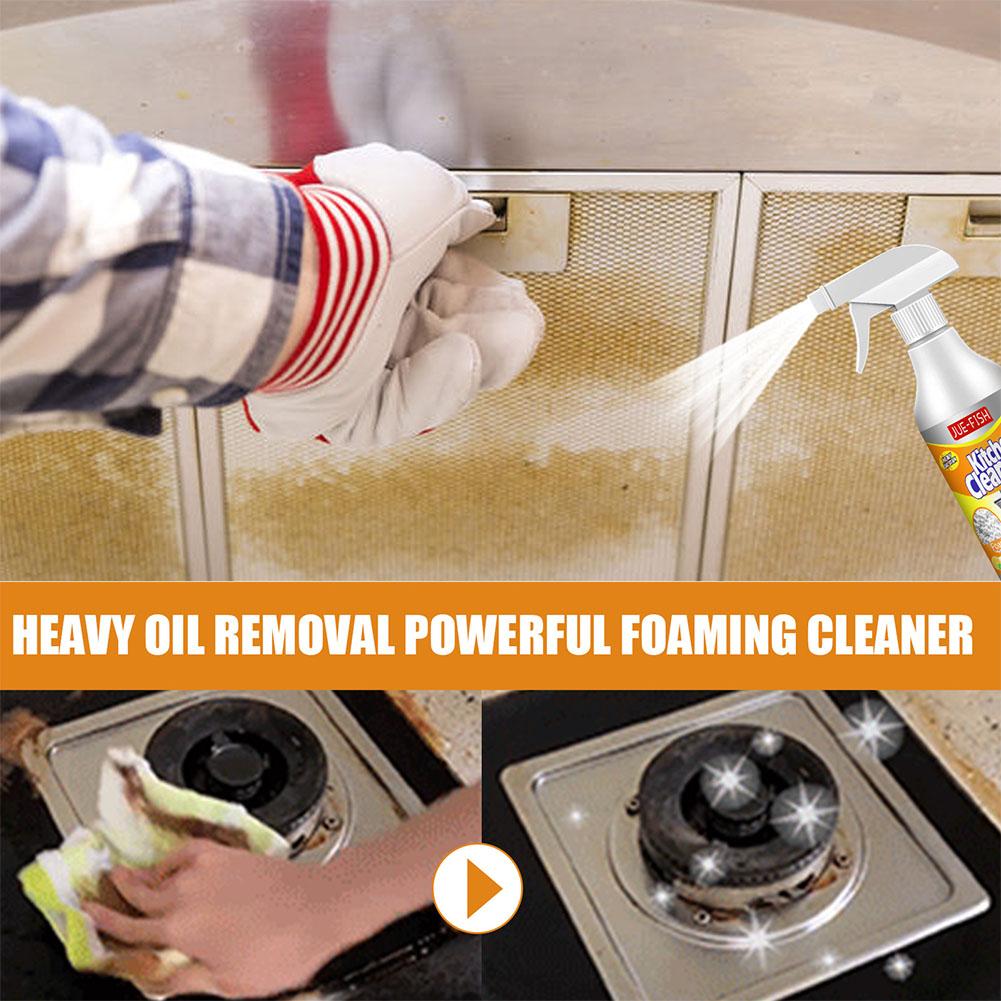 NEW 60ml Foam Cleaner Kitchen Grease Cleaner Stain Remover Cleaner Spray Magic Kitchen Degreaser Products Foam Home Cleaning