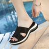 2026 Summer Shoes Women Sandals Summer Holiday Fashion Brand Ladies Sandals Non-slip Black Green Plus Size 41