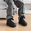 Hight Quality Autumn Winter New Street Style Boots For Men's Women's Black White Teenagers Party Dress Height Increasing Shoes