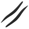 Pair Carbon Fiber Headlight Eyebrow Eyelids Cover Sticker Fit for IS250 IS300 2006?2012