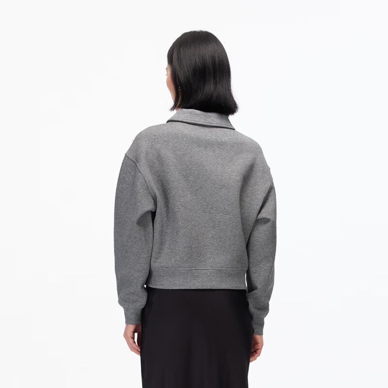 VEROMODA Women's Beaded Collared Sweatshirt