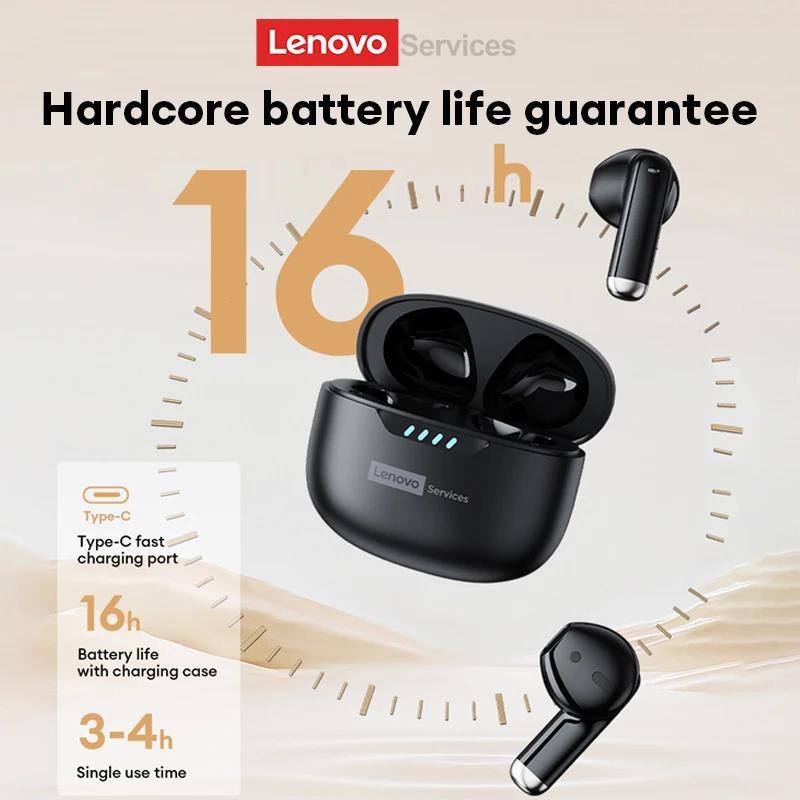 Originální bezdrátová sluchátka Lenovo LE259 Bluetooth 6.0 HIFI Herní sluchátka s potlačením hluku Sluchátka na cvičení Přehrávání hudby Stereo Sportovní sluchátka