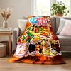 Cookie Run Kingdom Blanket Flannel Blanket Soft Cozy Plush Throw for Sofa Bed Lightweight Home Decoration Gifts for Christmas Various Holidays