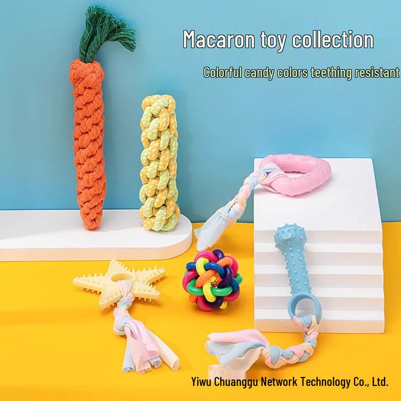 Bite-Resistant Dog Puzzle Toy for Teething and Boredom Relief - Ideal for Small Breeds like Teddy and Corgi