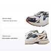 Li Ning Kids Sports Lifestyle Series Comfortable Versatile Lightweight Shock Absorption Low-Top Casual Shoes Unisex Casual Shoes White Blue YKCU180-3