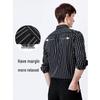 Navigare Men's Striped Long-Sleeve Casual Shirt