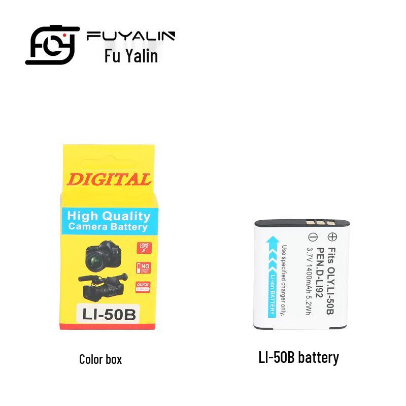 LI-50B Battery for Olympus TG-850, SP-720, 820, VR-350, SZ-31 Cameras