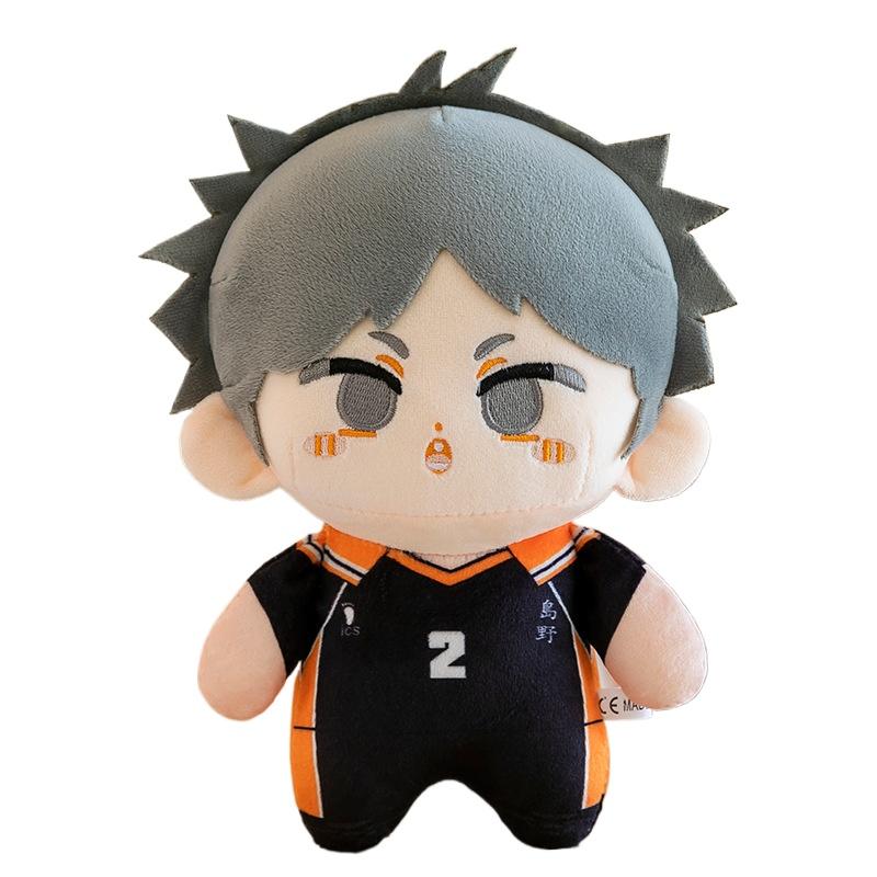 1Pc 26cm Anime Haikyuu Series Plush Toys Cartoon Hinata Shoyo Tobio Kageyama Kei Tsukishima Stuffed Dolls Fans Collection Gift