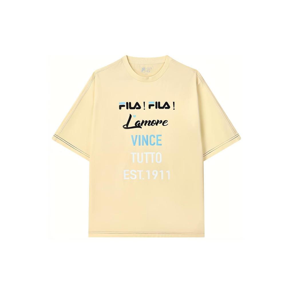 FILA T Shirt Men's Refreshing Yellow F11M133183F-YE