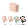 Mini Ring Box, Portable Earring Jewelry Box, Leather Earring Ring Storage Box, Jewelry Box
