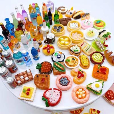 Miniaturowe niezależne opakowanie w stylu torby niewidomej losowe pudełko niespodzianki kawaii kreskówka butelka jedzenie torba niewidoma urodziny przyjęcie upominki
