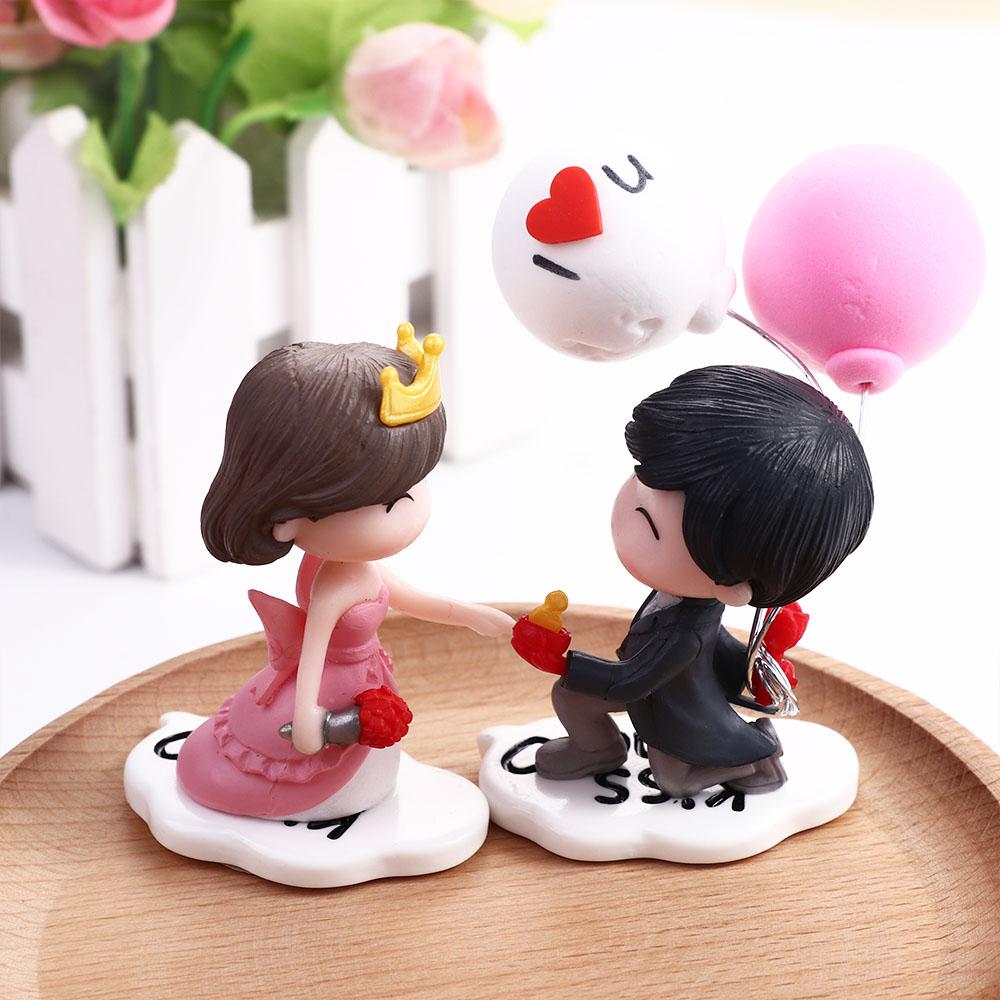 Ornament Creative Dashboard Figure Car Ornaments Car Decoration Action Figure Cartoon Couples