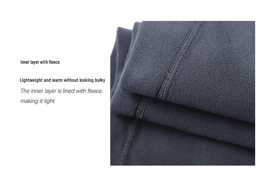 Plus Velvet High Waist Dad Jeans - 2025 Autumn/Winter, Slimming & Versatile, Plus Size