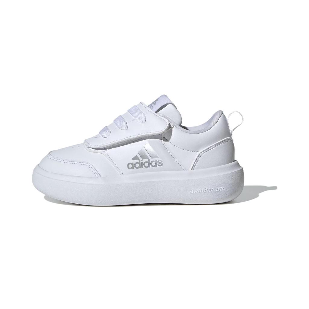Adidas Park St Comfortable Versatile Non-Slip Shock Absorbing Low-Top Casual Shoes Kids Casual Shoes White ID7918