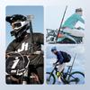 NEEWER Fahrradkamera-Halterung Fahrradklemme Fahrrad-Hecklenker Versteckter Selfie-Stick Doppelklemmhalterung mit Action-Kamera-Adapter Kompatibel mit Hero