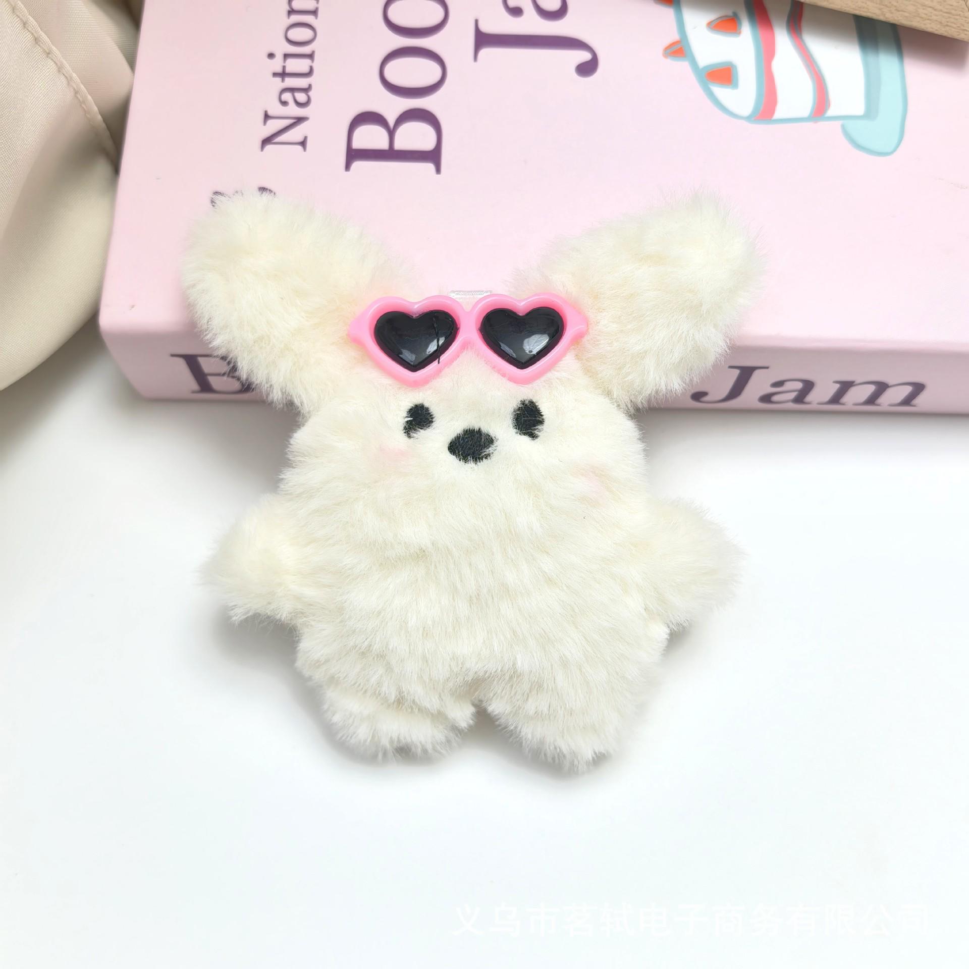 

Мультяшный плюшевый брелок в виде кролика и собаки – Милый кулон в виде летающего кролика Original