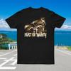 2025 New Feast of Iniquity Printed Unisex Street Fashion Trend Short Sleeved Pure Cotton Round