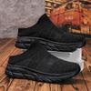 Women's Sandals Backless Walking Sneakers Summer Couple Slip On Mule Socks Shoes Closed Toe Slippers Men Clogs Over Sized