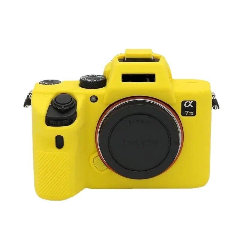 Husa de protectie pentru corp din cauciuc siliconic moale pentru camera Sony A7 III A7RIII A7III A7M3 A7R3 Geanta pentru camera