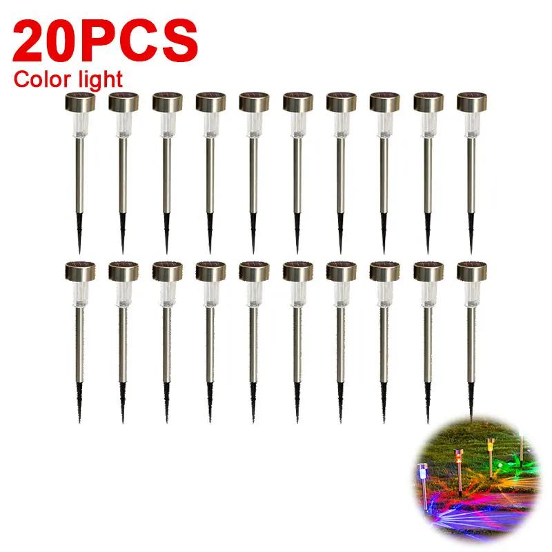 Solar Outdoor Lights Lampa ogrodowa Zasilany energią słoneczną Wodoodporna ścieżka krajobrazowa Outdoor na podwórko Trawnik Patio Dekoracyjne