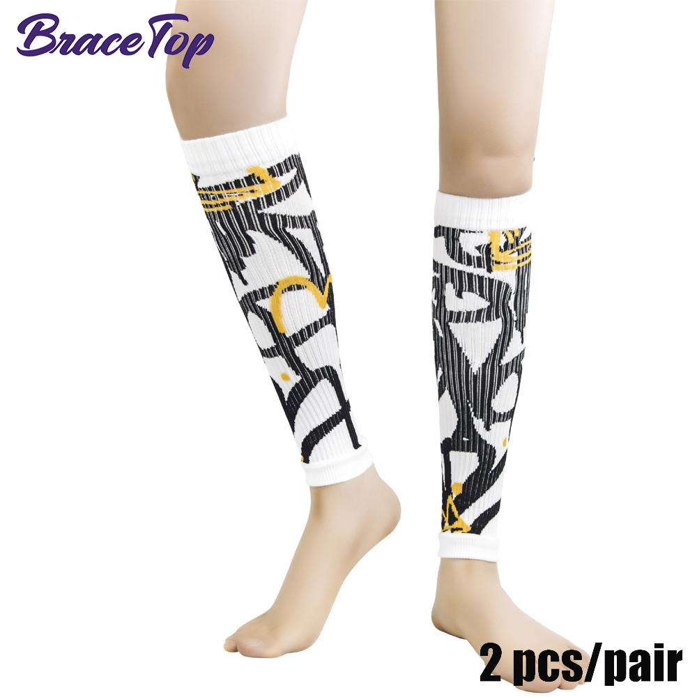 1 Pair Compression Sleeves For Running Sports Leg Calf Shin Splints Protection Men Women Knee Elbow Pads Safety