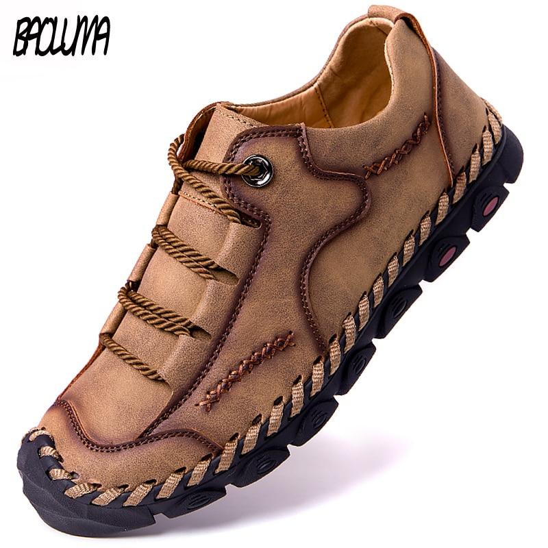 

!Летняя мужская повседневная обувь, кожаные дышащие мужские кроссовки, кожаные лоферы ручной работы, брендовая обувь, роскошные мокасины на плоской подошве, новинка