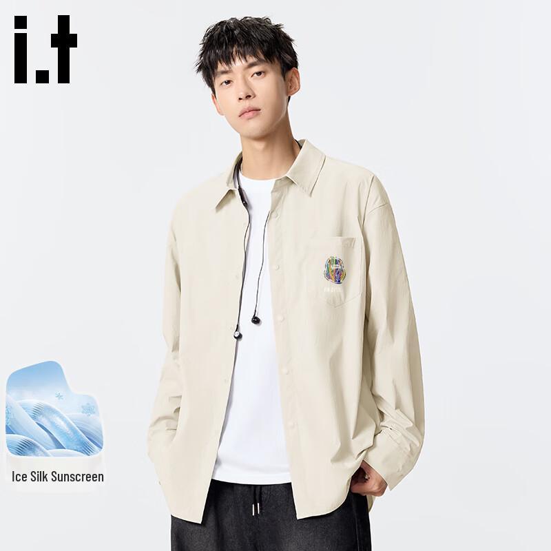 

Fingercroxx Men s Ice Silk Rainbow Logo Long-Sleeve Shirt 2XL