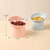 Cat Bowl Premium Foot Dog Bowl Neck Protector Cat Pet Food Water Bowl Anti-tip Binaural Pet Feeding Cat Accessorie Pet Dessert Bowl