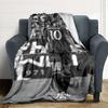 Player Field Blankets Flannel Printed Breathable Warm Throw Blanket for Home Office Bedspreads 0708a54