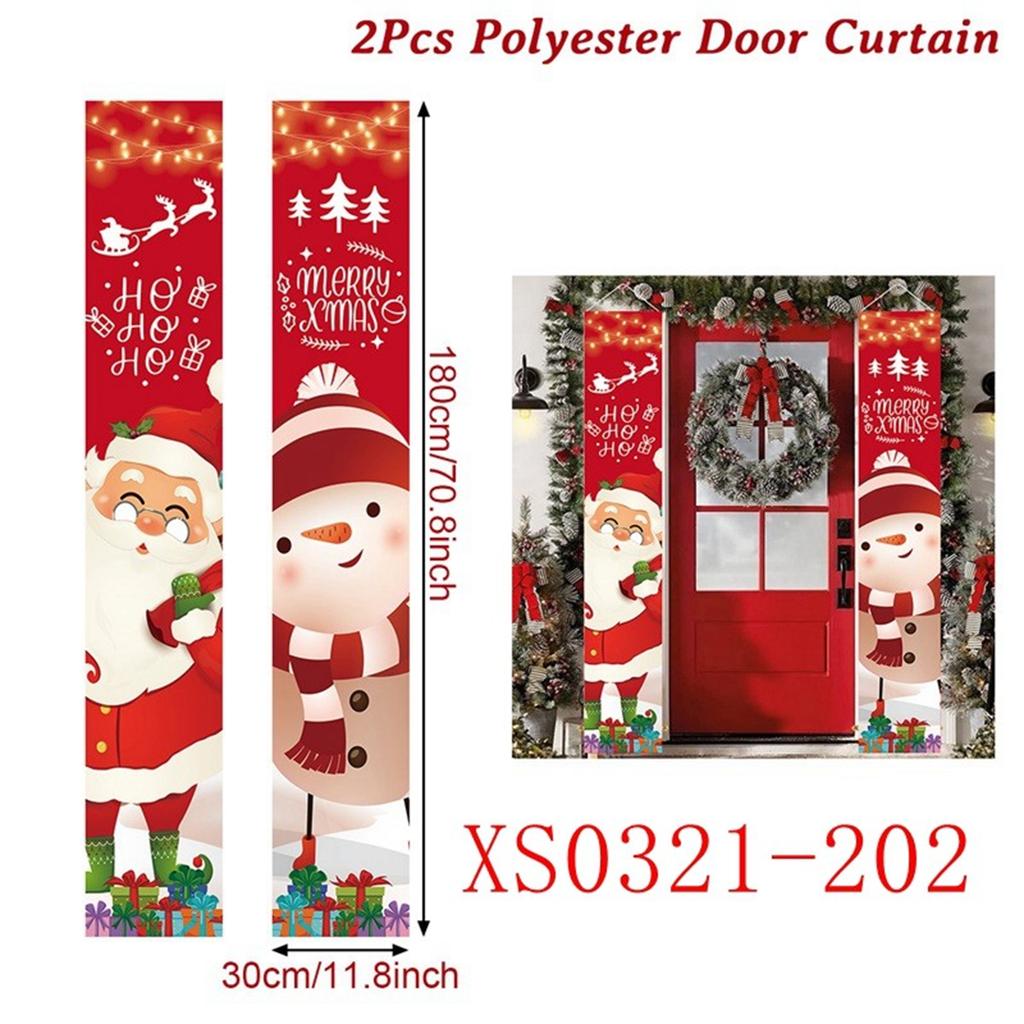 Christmas Nutcracker Shaped Door Couplet Navidad Natal Noel Wall Hanging Merry Christmas Decorations For Home 2025 New Year 2025