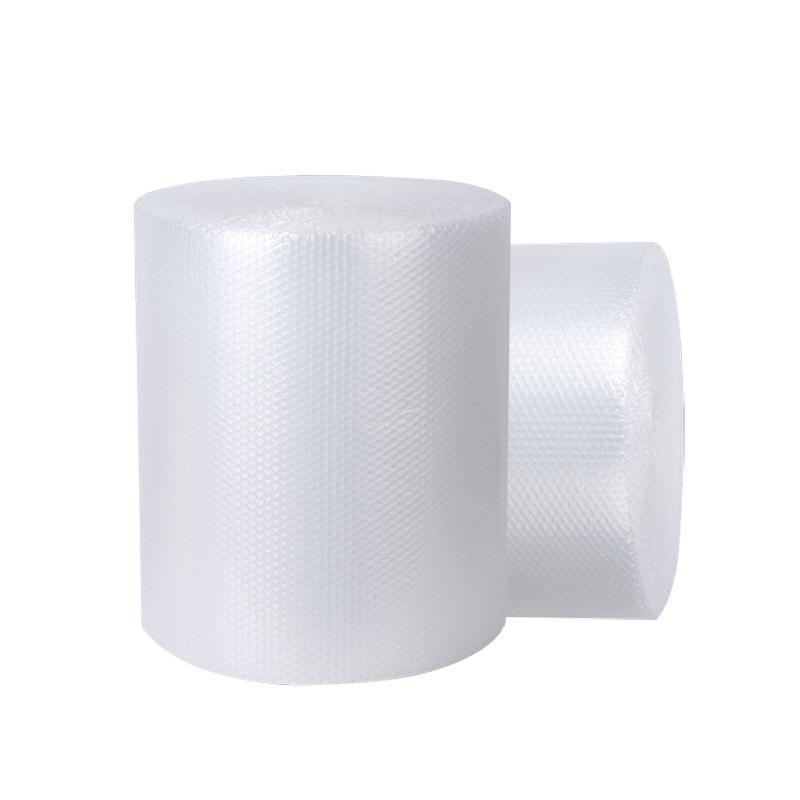 Double-Layer Thickened Bubble Wrap: Shockproof 30-50cm Wide Foam Roll for Packaging